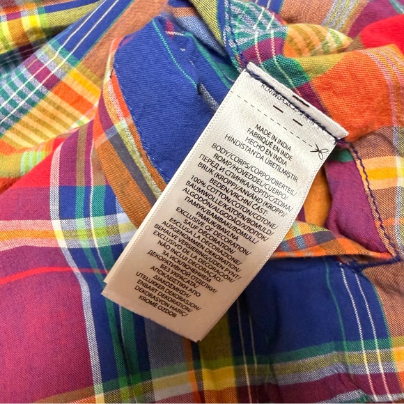 Polo Ralph Lauren Reversible Cotton Madras Jacket - Picture 10 of 10